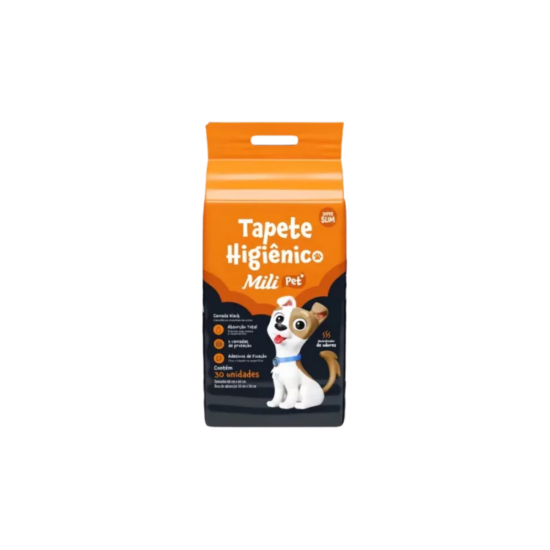 Tapete Higien Mili Pet Pct 30un Sup Slim
