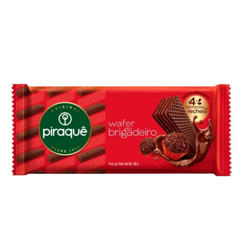 Bisc Wafer Piraque Pct 100g Brig