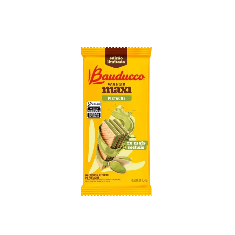 Bisc Wafer Bauducco Maxi Pct 104g Pist