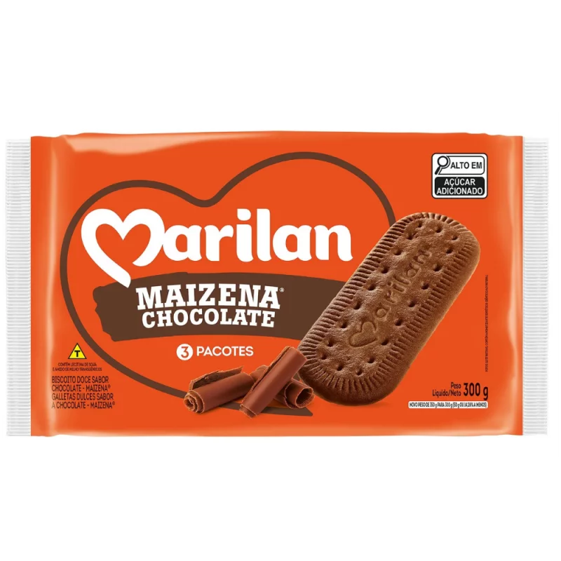 Bisc Maisena Marilan Pct 300g Choc