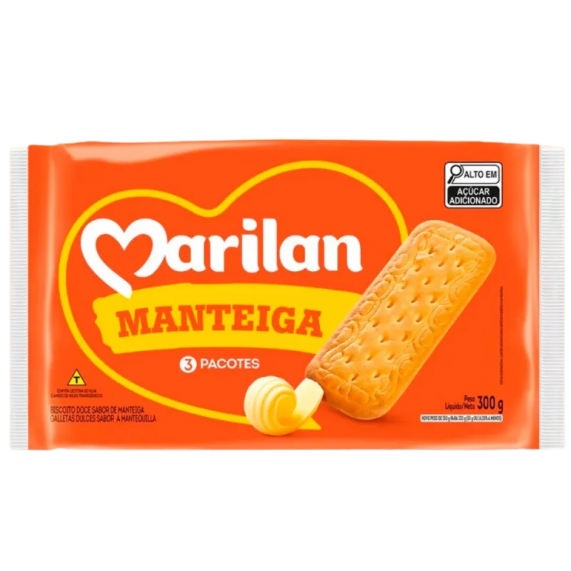 Bisc Maisena Marilan Pct 300g Mant