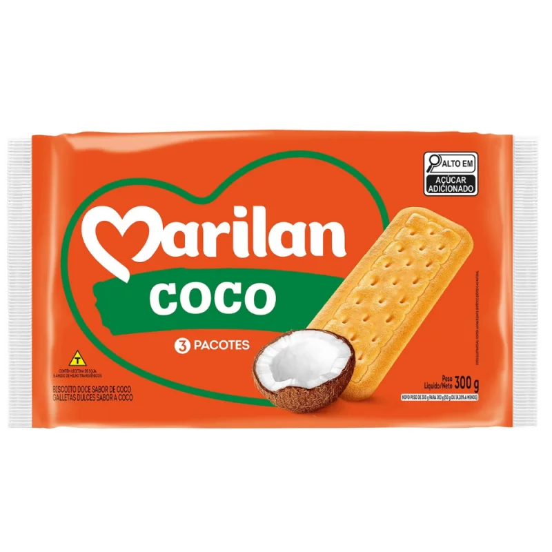 Bisc Maisena Marilan Pct 300g Coco