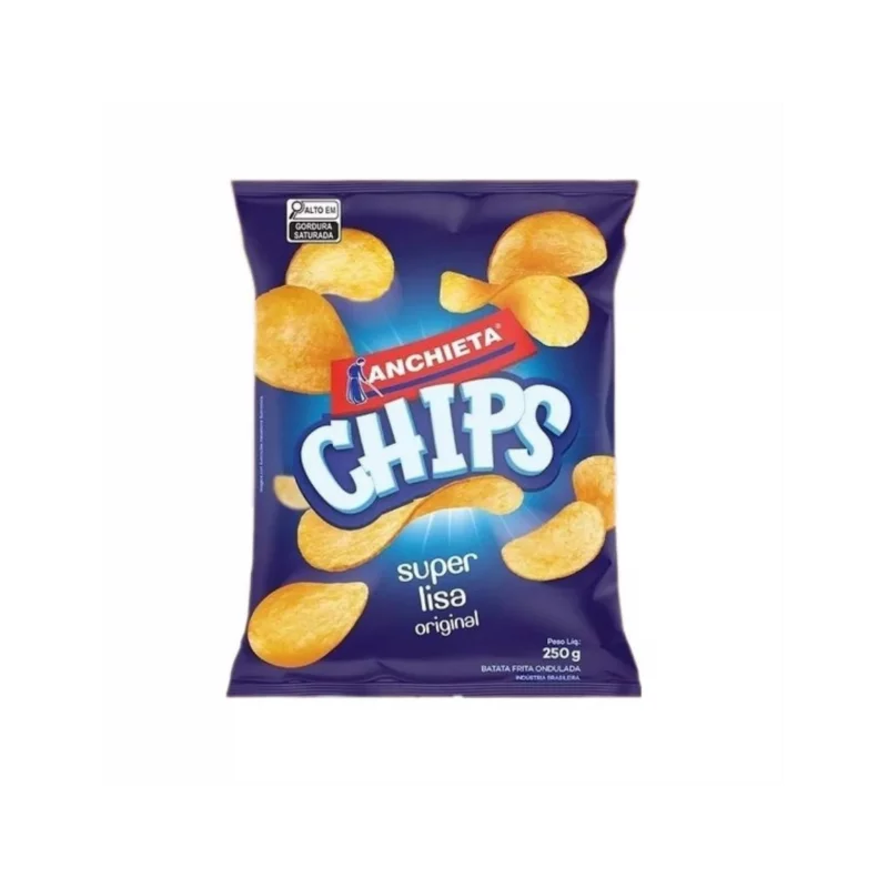 Batata Chips Anchieta Pct 250g Orig