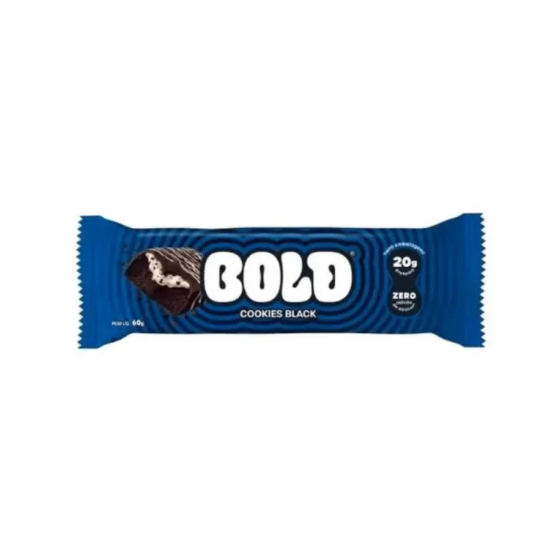 Barra Prot Bold Pct 60g Cookies Black