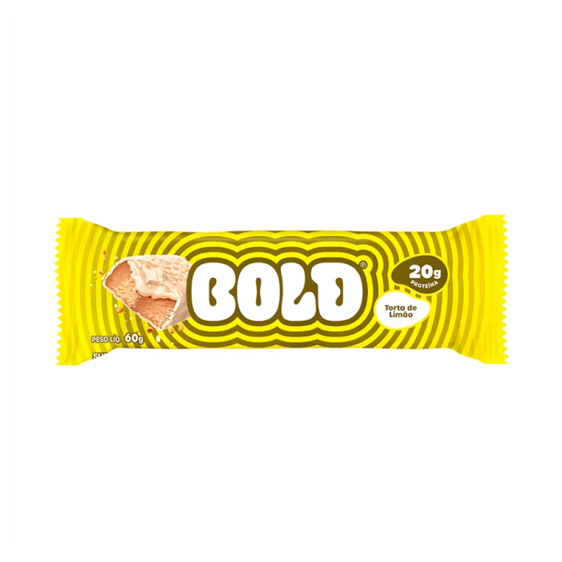 Barra Proteica Bold Torta de Limao 60g