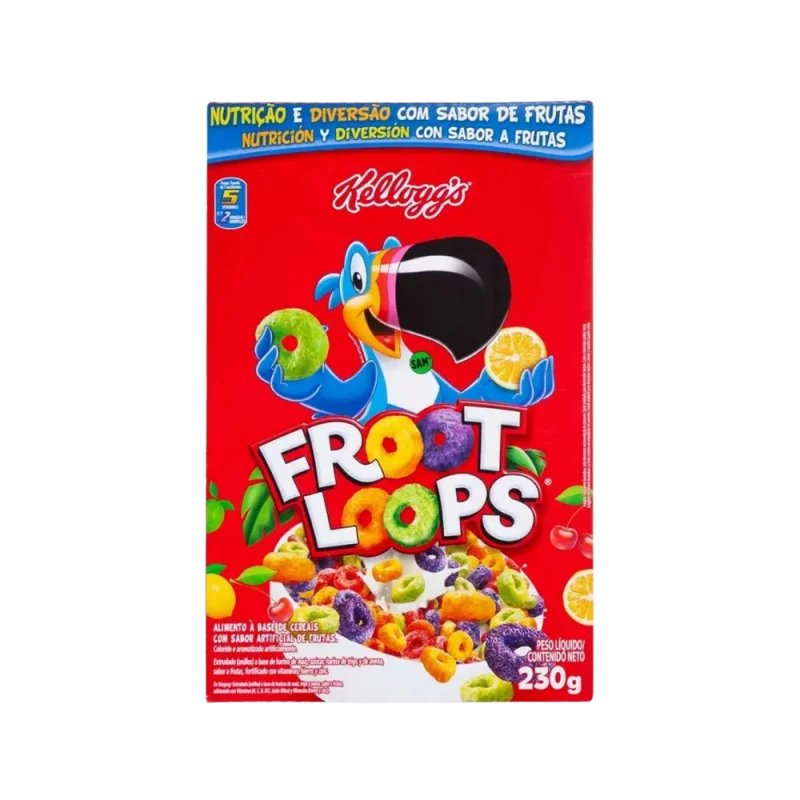 Cere Mat Kelloggs Froot Loops Cx 230g Fr