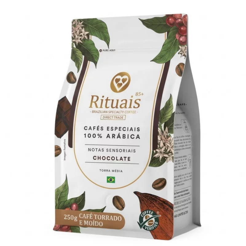 Cafe 3 Coracoes Rituais 85 Pct 250g Choc