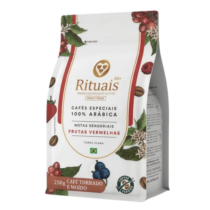 Cafe 3 Coracoes Rituais 85 Pct 250g Fr Verm