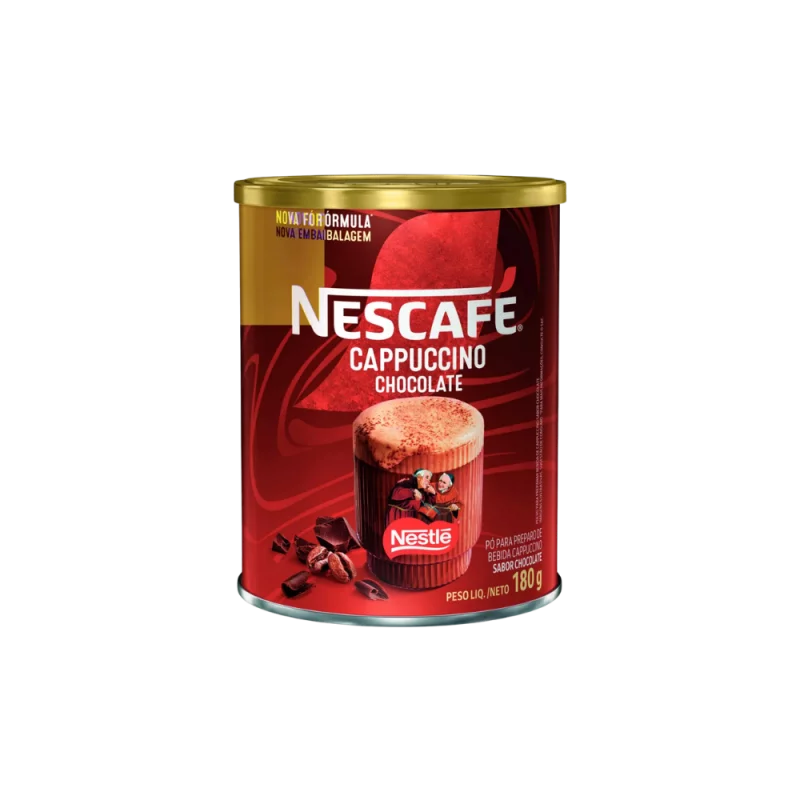 Cappuc Soluv Nescafe Choc Lt 180g