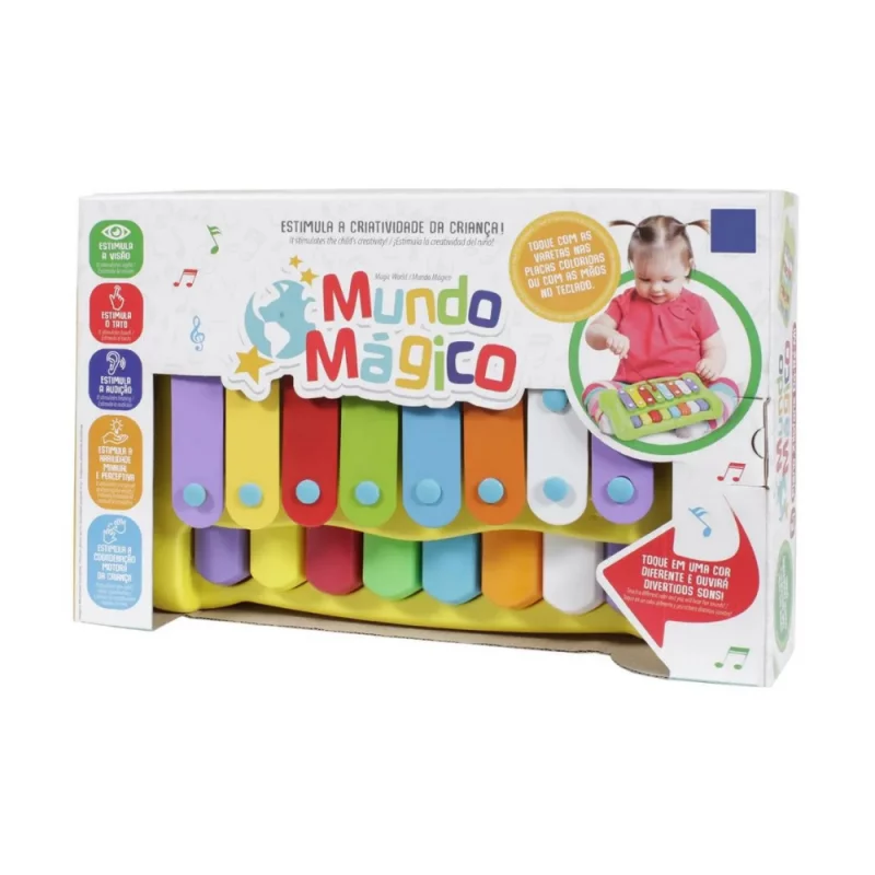 Mundo Magico Piano e Xilofone Playduo