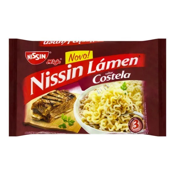 Macarrao Nissin Costela 80g