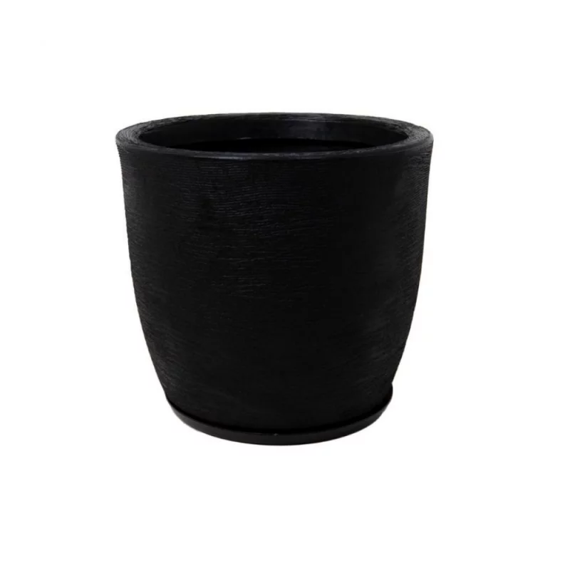 Vaso Red Bojo Grafiato C/ Prat Pret 35x39x30