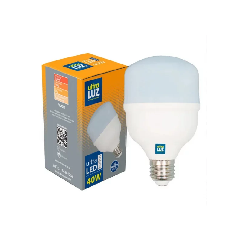 Lampada Sup Led Ultraluz Sup Bulbo 40w
