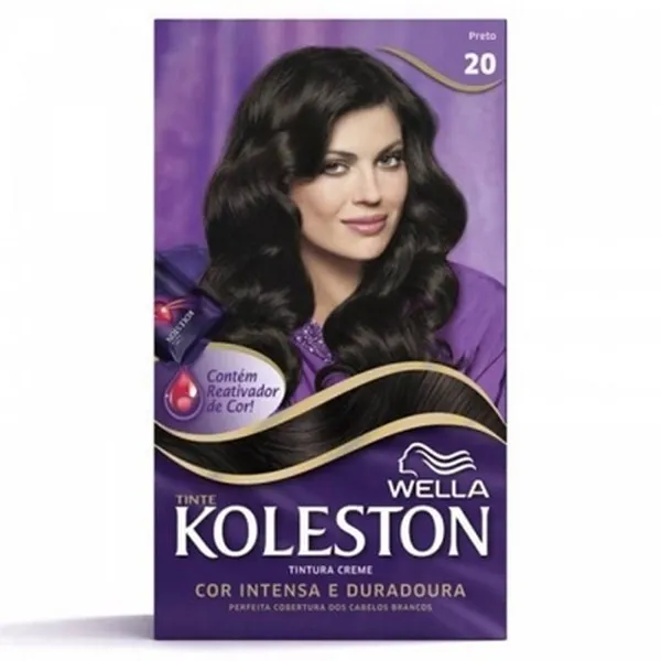 Tintura Koleston N.20 Preto Wella Un