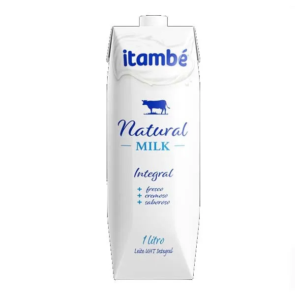 Leite Longa Vida Itambe Natural Milk 1lt