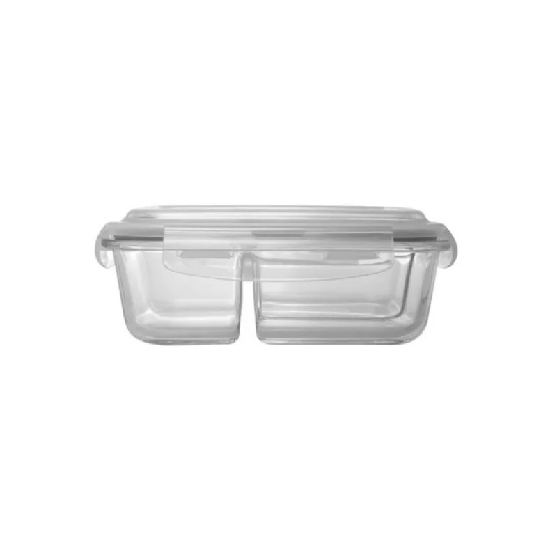 Pote Hermetico 2 Divisoes Borossilicato Plastico C