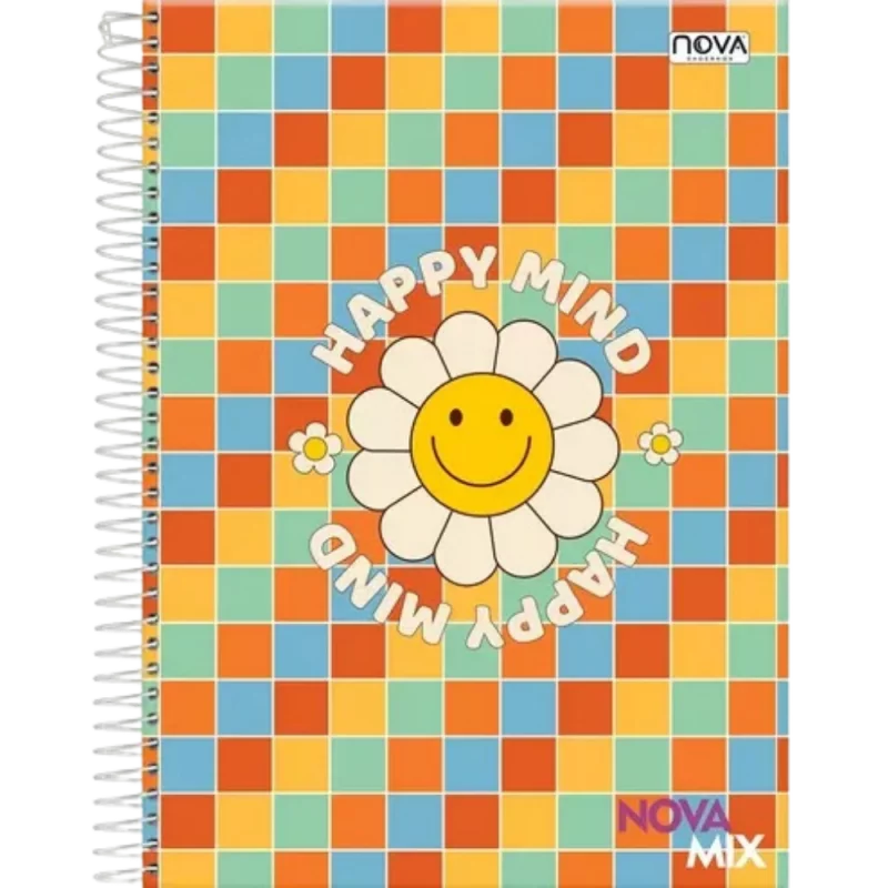 Caderno C/d Espi Nv Mix Univ Un 240f 10m Fem