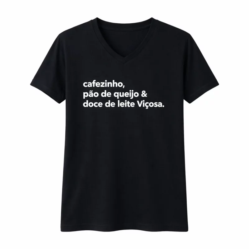 Camisa Baby Look Griffe Ufv P Frases