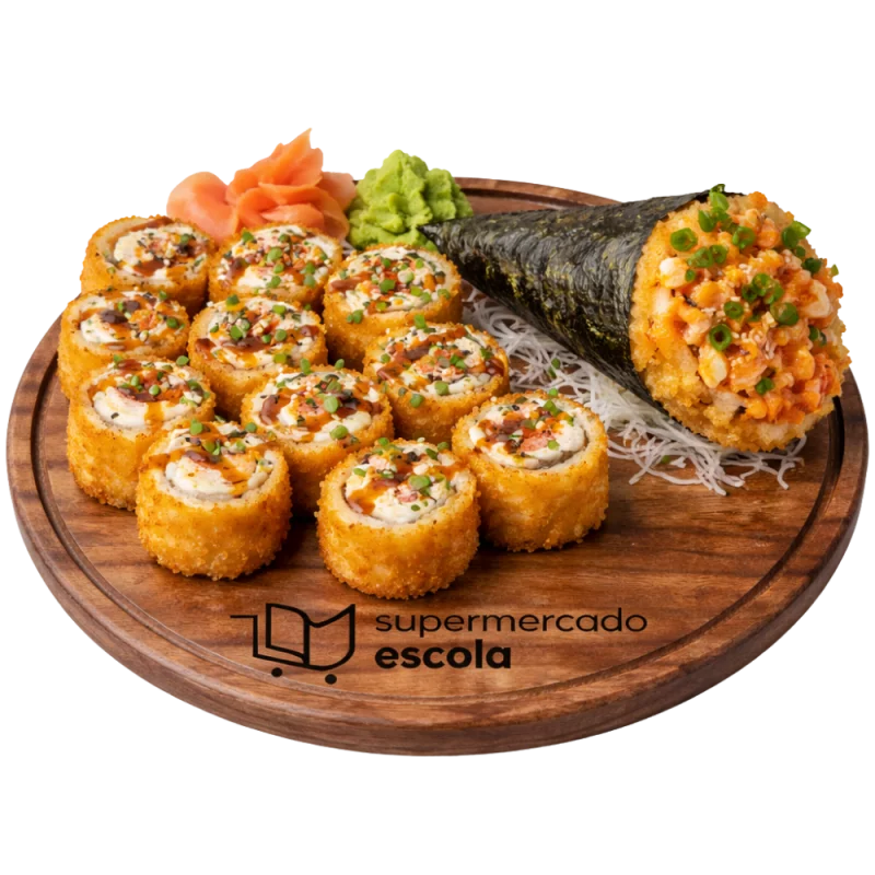 Combo Temaki Frito Delicia da Casa