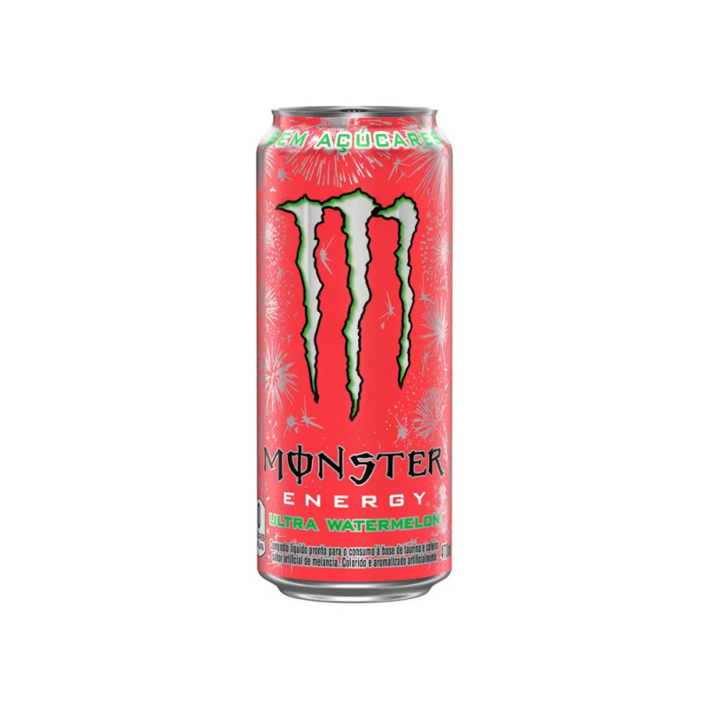 Energet Monster Lt S/ Acr 473Ml Ultra Watermelon