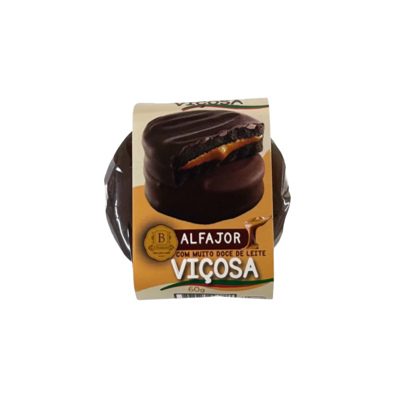 Alfajor Brauneria 60G Doce De Leite Vicosa