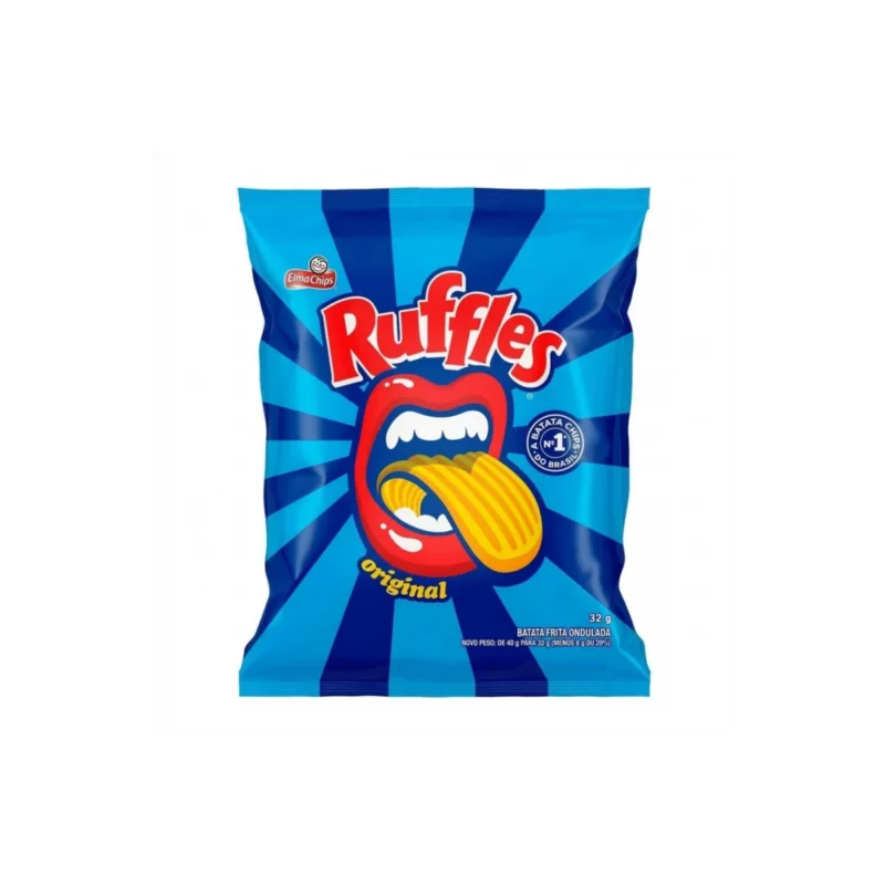 Batata Chips Ruffles Ond Pct 32G Original