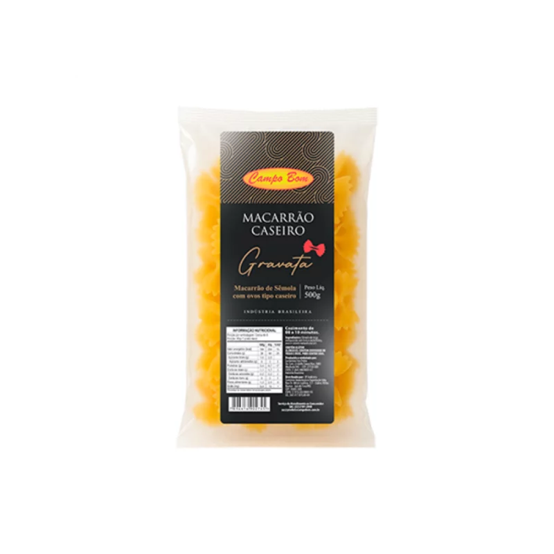 Macarrao Campo Bom Ovos Gravata Caseiro 500g