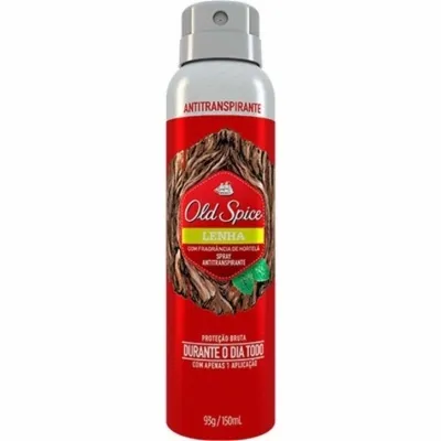 Desodorante Old Spice Aerosol Antitranspirante Lenha 150ml