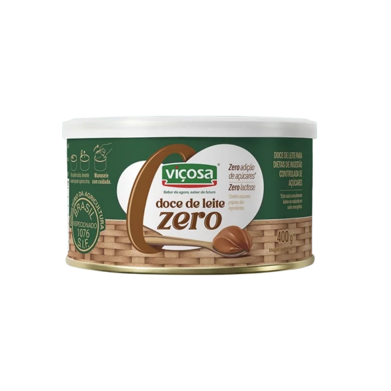 Doce de Leite Vicosa 400G Zero Acucar E Lactose