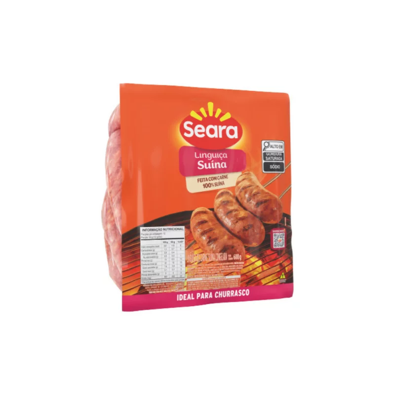 Linguica Suina Seara 600G