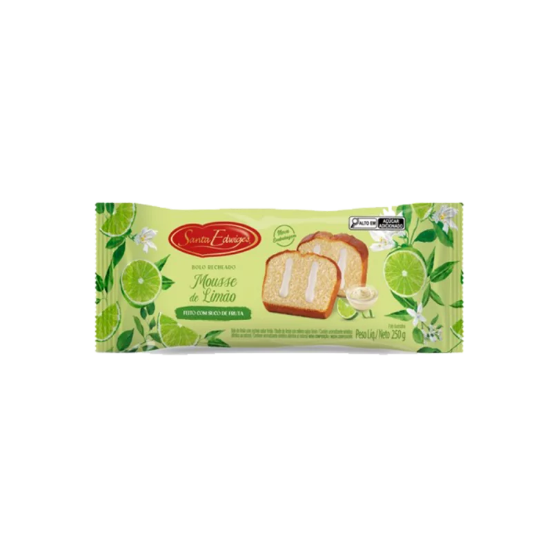 Bolo Santa Edwiges Pct 250G Mousse Limao
