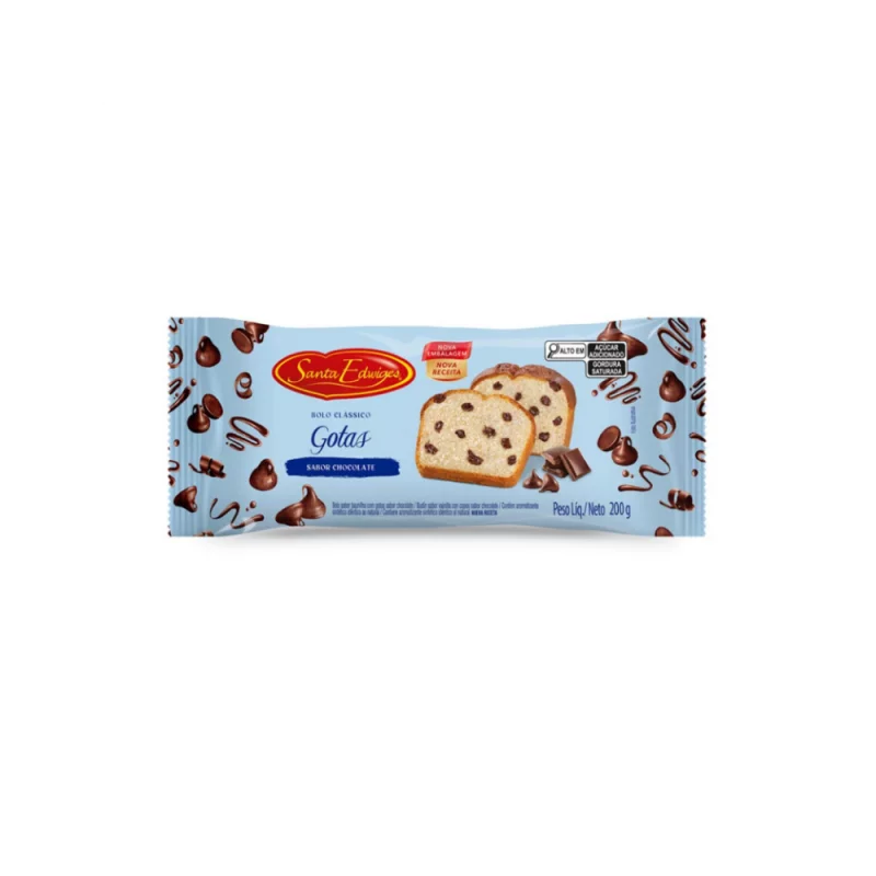 Bolo Santa Edwiges Pct 250G Gotas De Choc