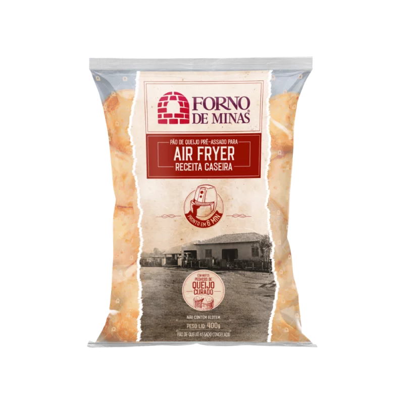 Pao De Queijo Forno De Minas 30 Anos Air Fryer 400G