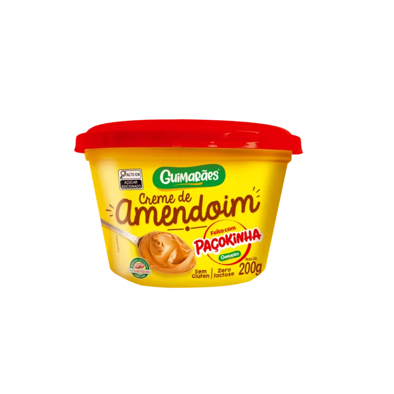 Creme De Amendoim Guimaraes Pacoquinha 200G 