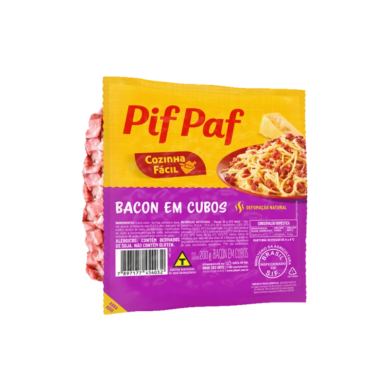 Bacon Cubos Pif Paf Pact 210G