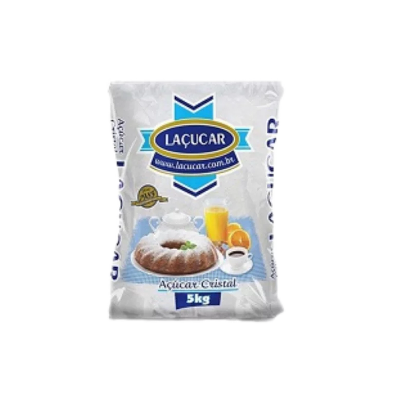 Acucar Cristal Lacucar Pct 5Kg