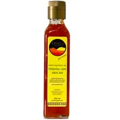 Molho de Pimenta Livios Doce com Abacaxi 250ml