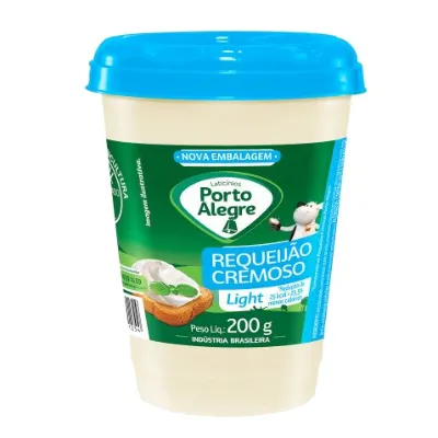 Requeijao Porto Alegre Light 200g
