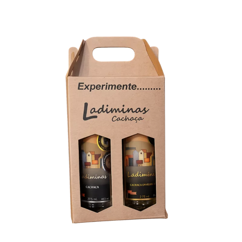 Kit Cachaca Ladiminas Cx 2Un 275Ml  Cda