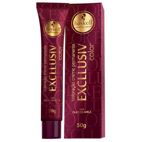Tintura Haskell Excllusiv Color Louro Medio 7.0 50g