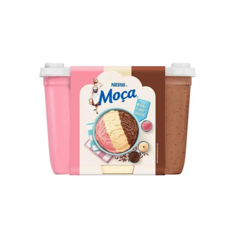 Sorvete Nestle Moca Trio Especialidades 1,5l