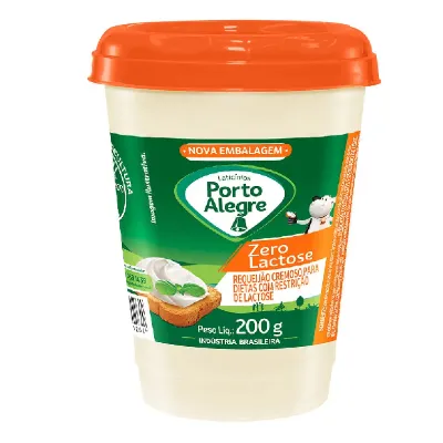 Requeijao Porto Alegre Zero Lactose 200g