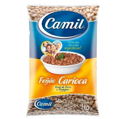 Feijao Carioca Camil 1kg
