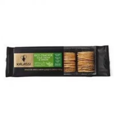 Snack de Arroz Kalassi Queijo e Cebola 100g