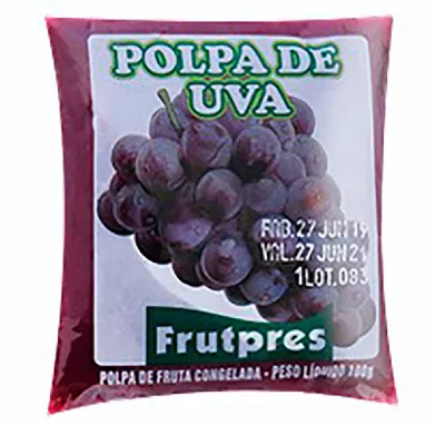 Polpa de Uva Frutpres 100g
