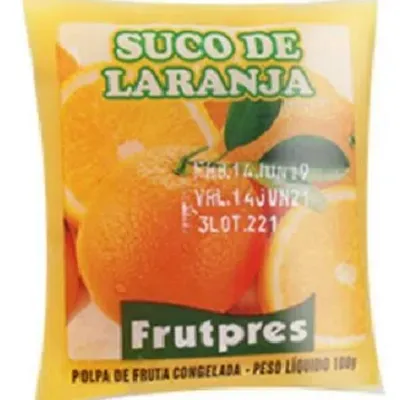 Polpa de Laranja Frutpres 100g