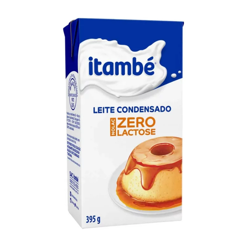 Leite Condensado Itambe Sem Lactose 395g