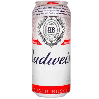 Cerveja Budweiser Lata 473ml