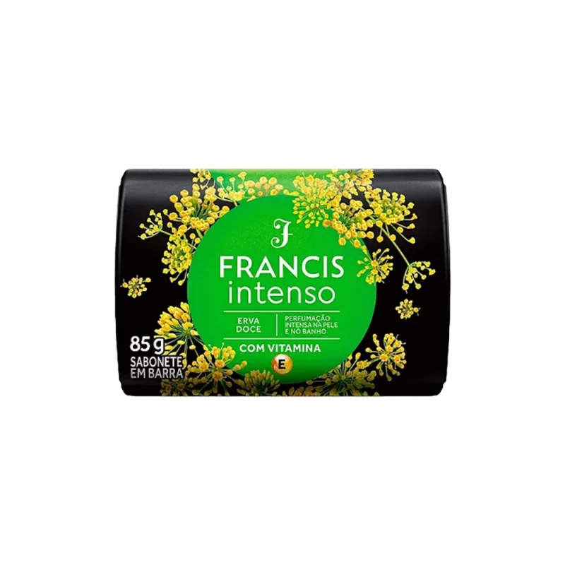 Sabonete Francis Suave Flor de Erva Doce Verde 85g