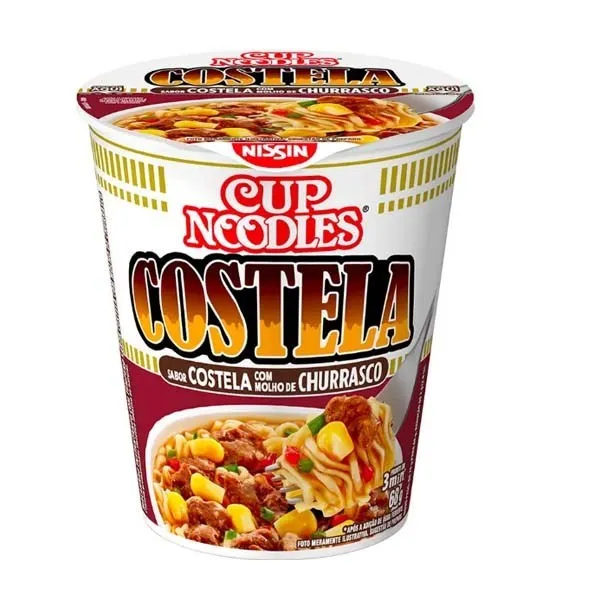 Macarrao Nissin Cup Noodles Costela 68g